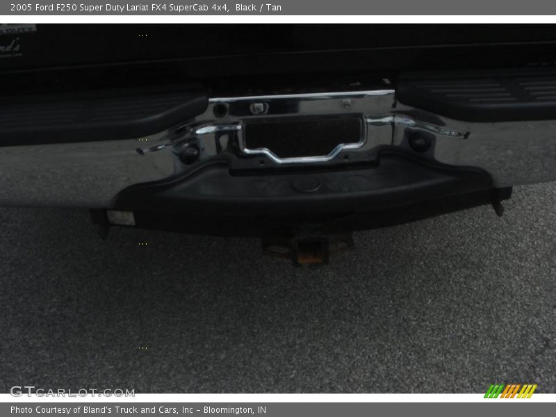Black / Tan 2005 Ford F250 Super Duty Lariat FX4 SuperCab 4x4