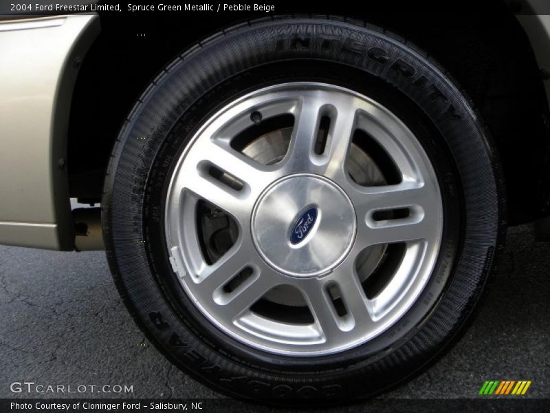 Spruce Green Metallic / Pebble Beige 2004 Ford Freestar Limited