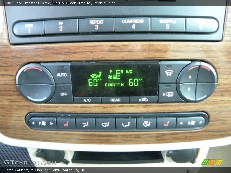 Spruce Green Metallic / Pebble Beige 2004 Ford Freestar Limited