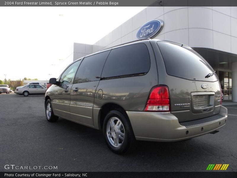 Spruce Green Metallic / Pebble Beige 2004 Ford Freestar Limited