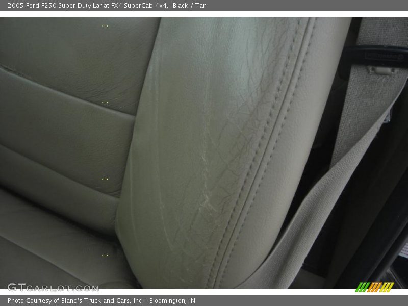 Black / Tan 2005 Ford F250 Super Duty Lariat FX4 SuperCab 4x4
