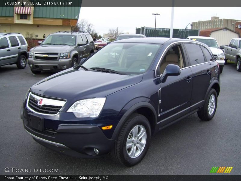 Deep Blue / Tan 2008 Saturn VUE XE