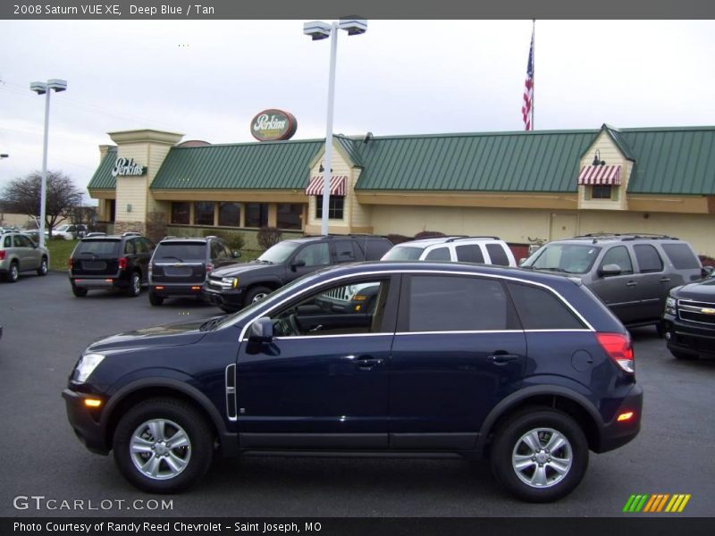 Deep Blue / Tan 2008 Saturn VUE XE