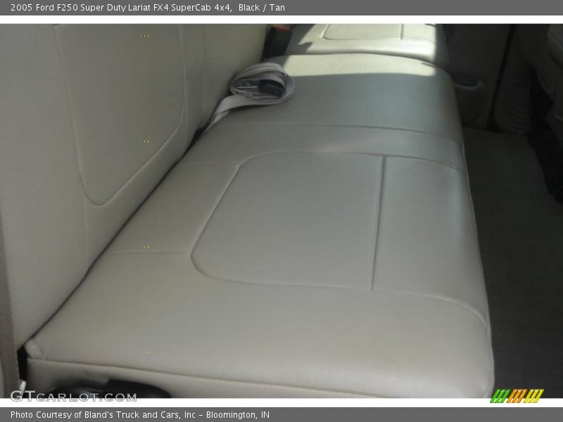 Black / Tan 2005 Ford F250 Super Duty Lariat FX4 SuperCab 4x4