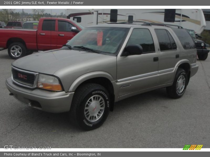 Pewter Metallic / Pewter 2001 GMC Jimmy SLE 4x4