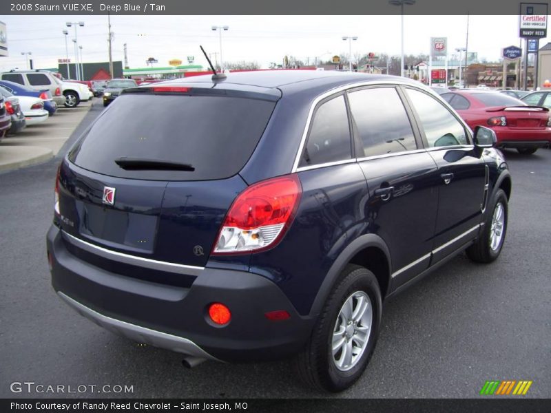 Deep Blue / Tan 2008 Saturn VUE XE