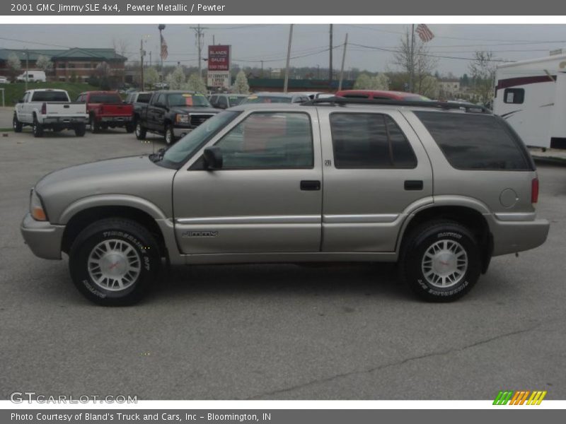 Pewter Metallic / Pewter 2001 GMC Jimmy SLE 4x4