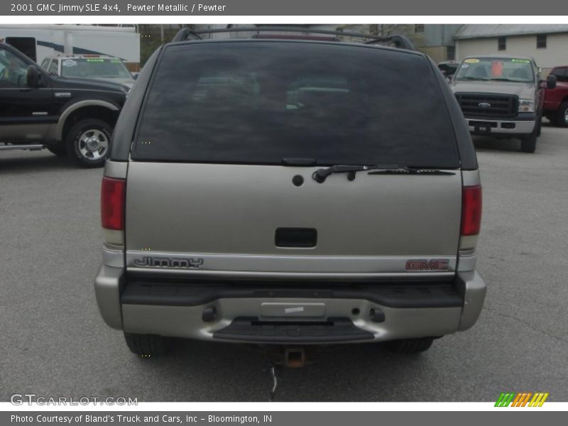 Pewter Metallic / Pewter 2001 GMC Jimmy SLE 4x4