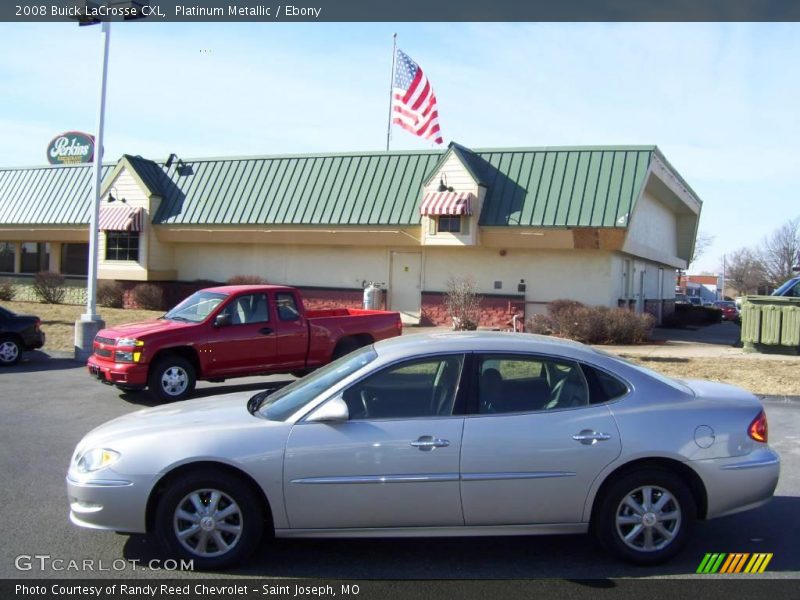 Platinum Metallic / Ebony 2008 Buick LaCrosse CXL