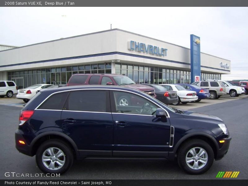 Deep Blue / Tan 2008 Saturn VUE XE