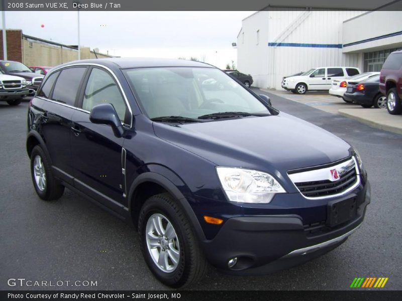 Deep Blue / Tan 2008 Saturn VUE XE