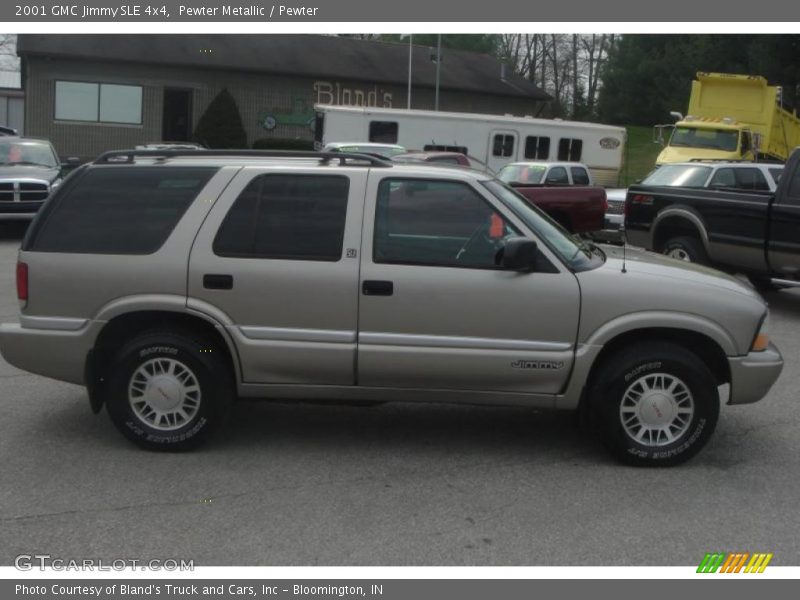 Pewter Metallic / Pewter 2001 GMC Jimmy SLE 4x4
