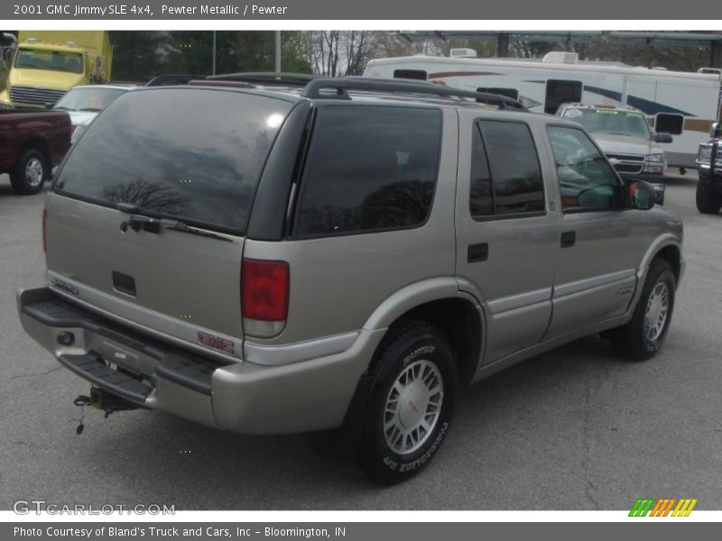 Pewter Metallic / Pewter 2001 GMC Jimmy SLE 4x4