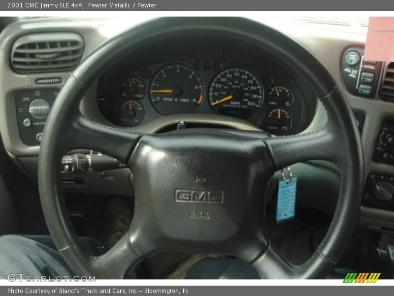 Pewter Metallic / Pewter 2001 GMC Jimmy SLE 4x4