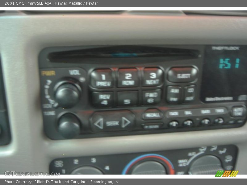 Pewter Metallic / Pewter 2001 GMC Jimmy SLE 4x4