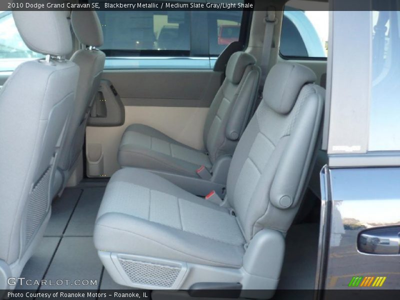 Blackberry Metallic / Medium Slate Gray/Light Shale 2010 Dodge Grand Caravan SE