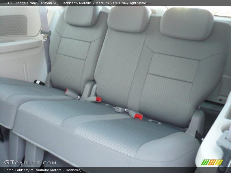 Blackberry Metallic / Medium Slate Gray/Light Shale 2010 Dodge Grand Caravan SE
