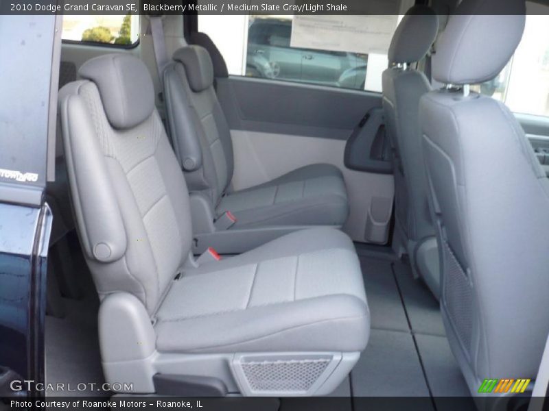 Blackberry Metallic / Medium Slate Gray/Light Shale 2010 Dodge Grand Caravan SE