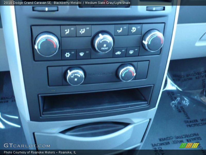 Blackberry Metallic / Medium Slate Gray/Light Shale 2010 Dodge Grand Caravan SE