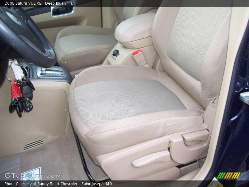 Deep Blue / Tan 2008 Saturn VUE XE