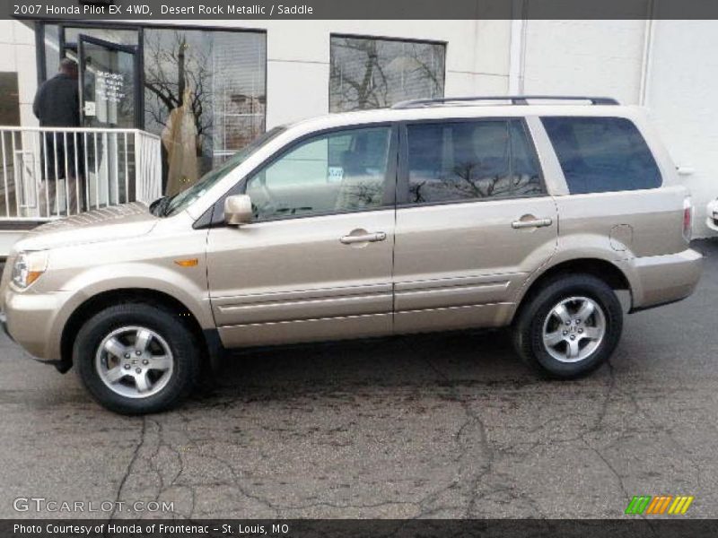 Desert Rock Metallic / Saddle 2007 Honda Pilot EX 4WD