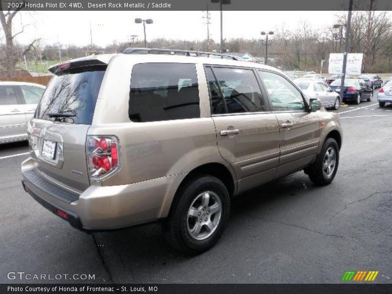 Desert Rock Metallic / Saddle 2007 Honda Pilot EX 4WD