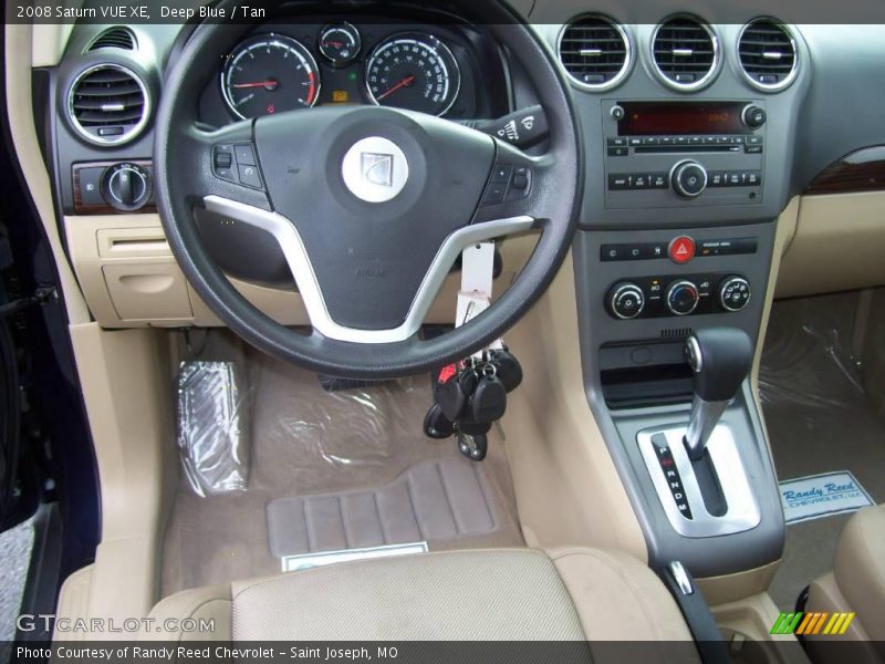 Deep Blue / Tan 2008 Saturn VUE XE