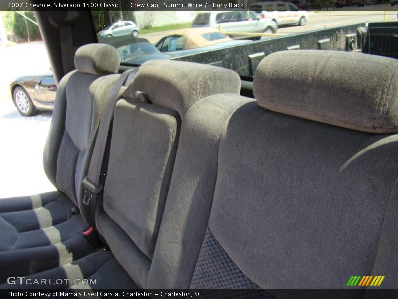 Summit White / Ebony Black 2007 Chevrolet Silverado 1500 Classic LT Crew Cab