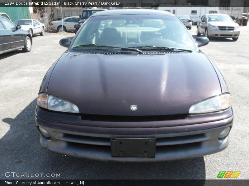 Black Cherry Pearl / Dark Gray 1994 Dodge Intrepid ES Sedan