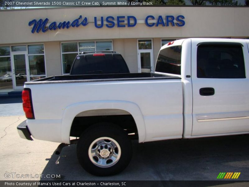 Summit White / Ebony Black 2007 Chevrolet Silverado 1500 Classic LT Crew Cab