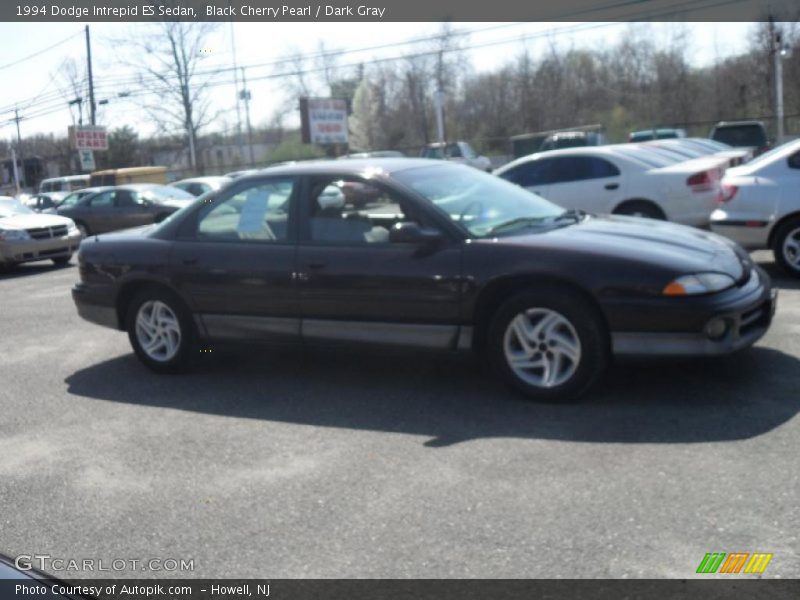 Black Cherry Pearl / Dark Gray 1994 Dodge Intrepid ES Sedan