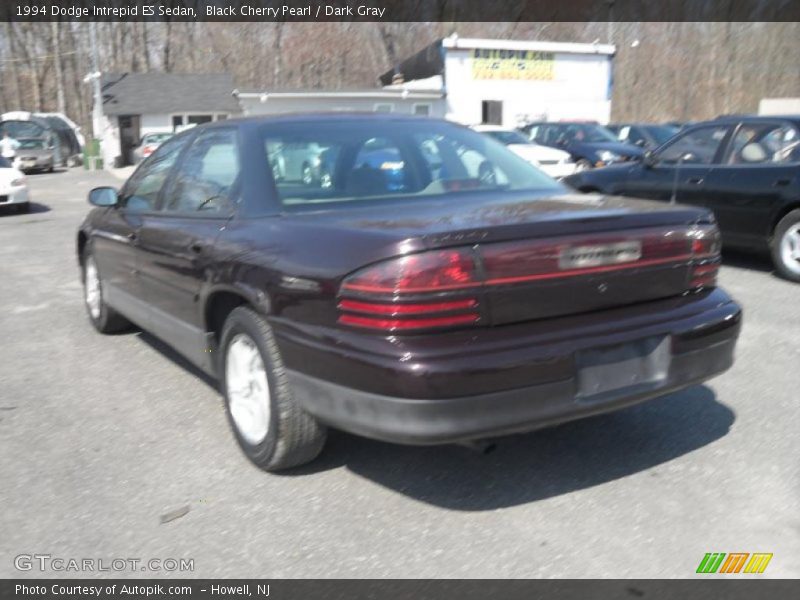 Black Cherry Pearl / Dark Gray 1994 Dodge Intrepid ES Sedan