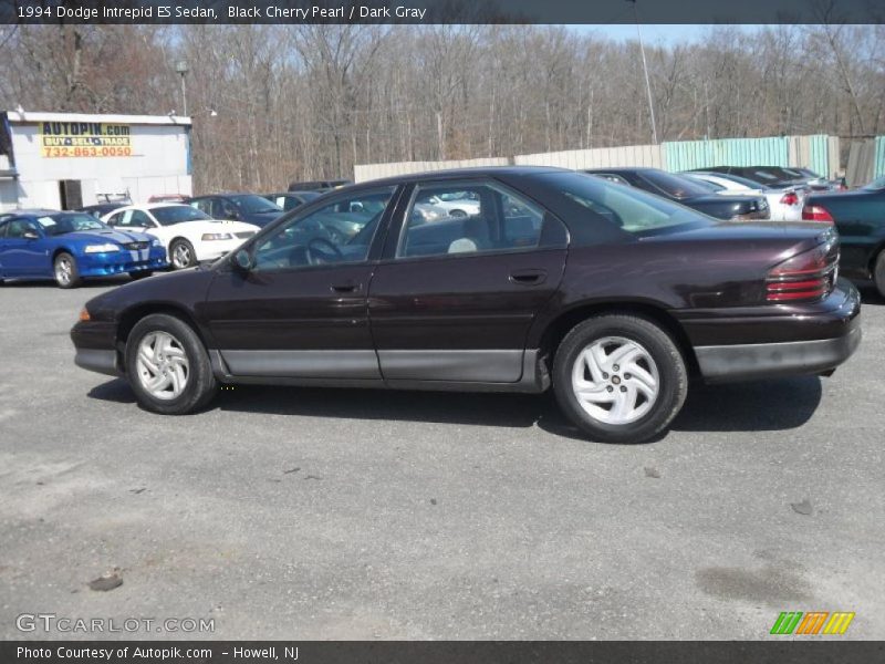 Black Cherry Pearl / Dark Gray 1994 Dodge Intrepid ES Sedan