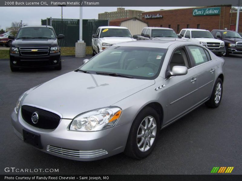 Platinum Metallic / Titanium 2008 Buick Lucerne CXL