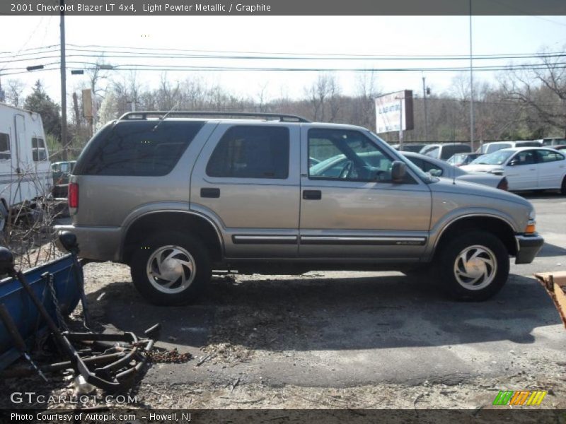 Light Pewter Metallic / Graphite 2001 Chevrolet Blazer LT 4x4