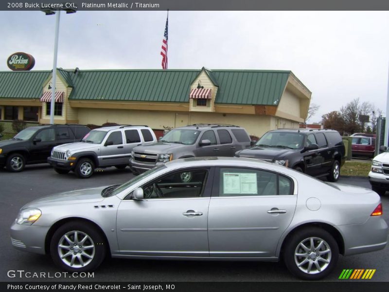 Platinum Metallic / Titanium 2008 Buick Lucerne CXL