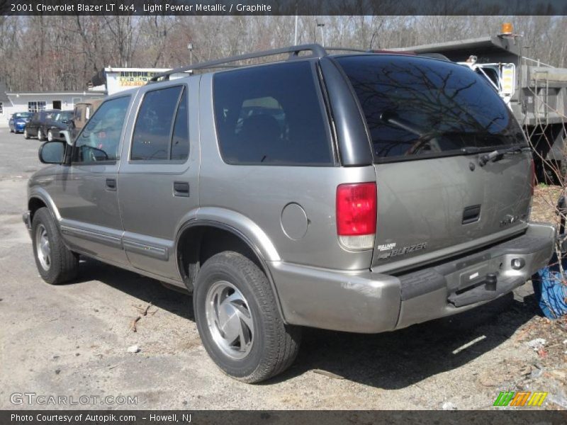 Light Pewter Metallic / Graphite 2001 Chevrolet Blazer LT 4x4