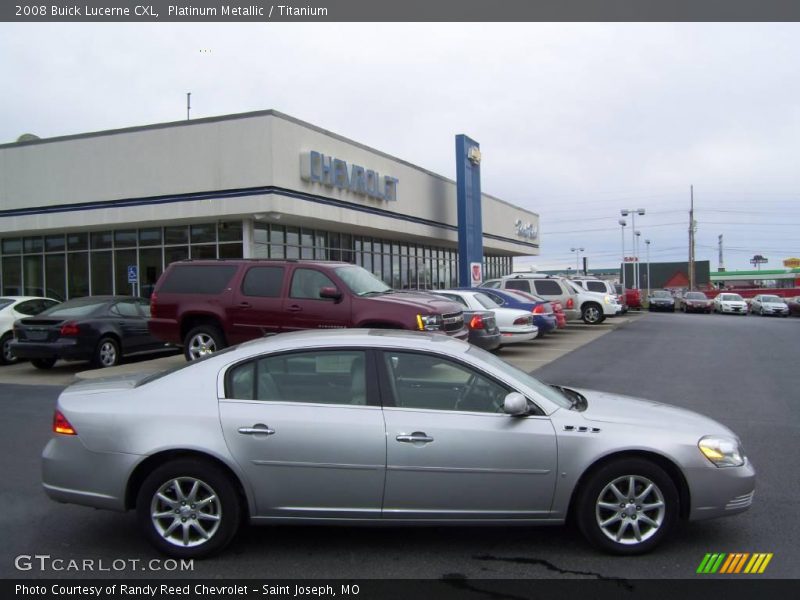 Platinum Metallic / Titanium 2008 Buick Lucerne CXL