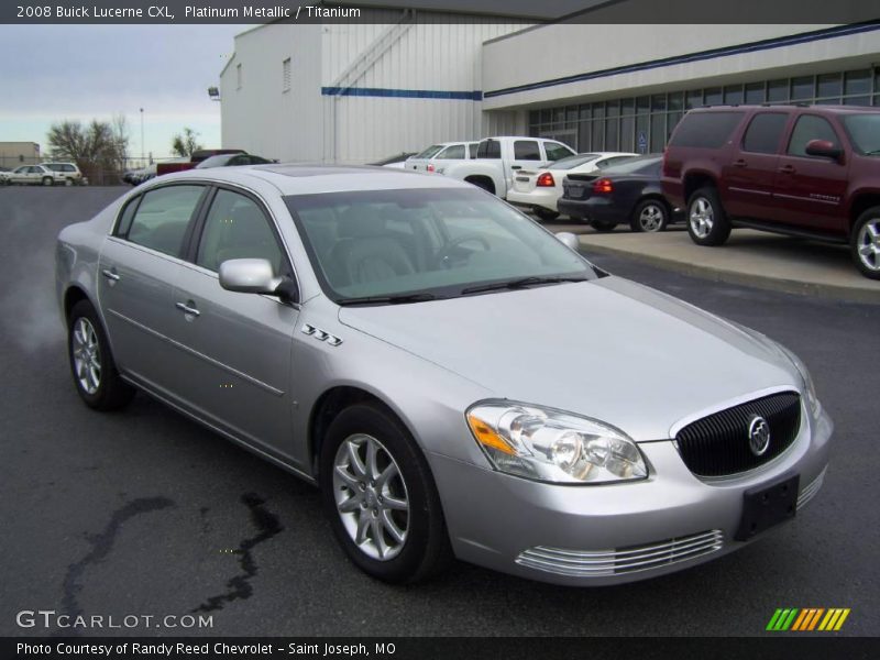 Platinum Metallic / Titanium 2008 Buick Lucerne CXL