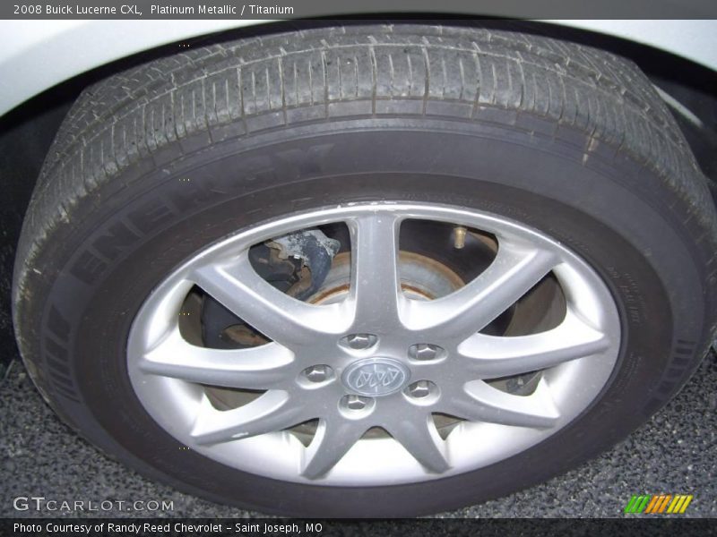 Platinum Metallic / Titanium 2008 Buick Lucerne CXL