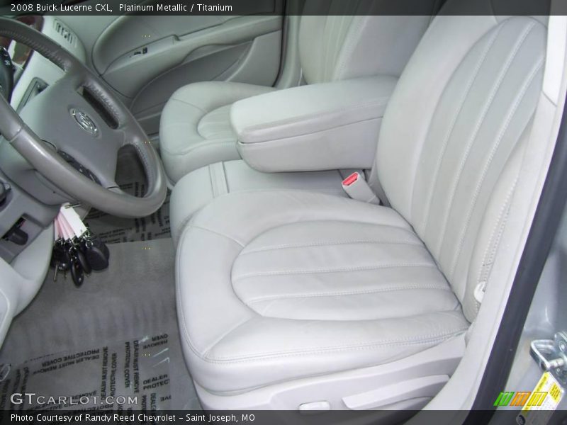 Platinum Metallic / Titanium 2008 Buick Lucerne CXL