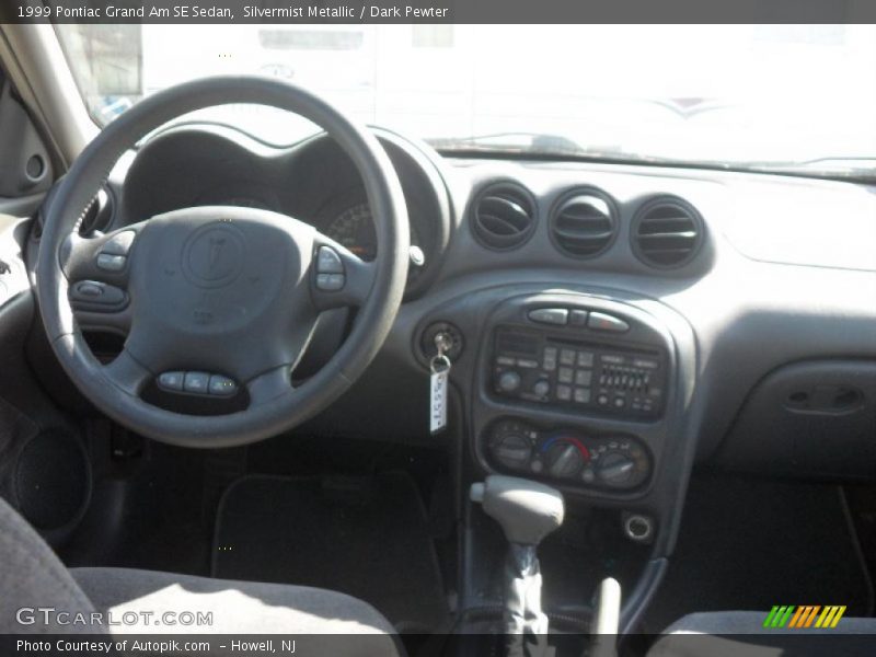 Silvermist Metallic / Dark Pewter 1999 Pontiac Grand Am SE Sedan