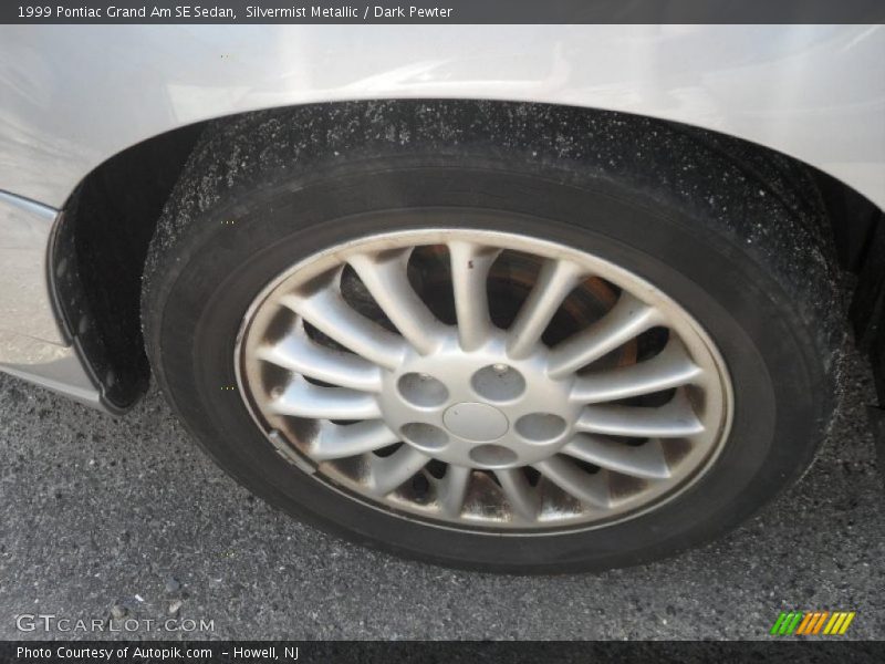 Silvermist Metallic / Dark Pewter 1999 Pontiac Grand Am SE Sedan