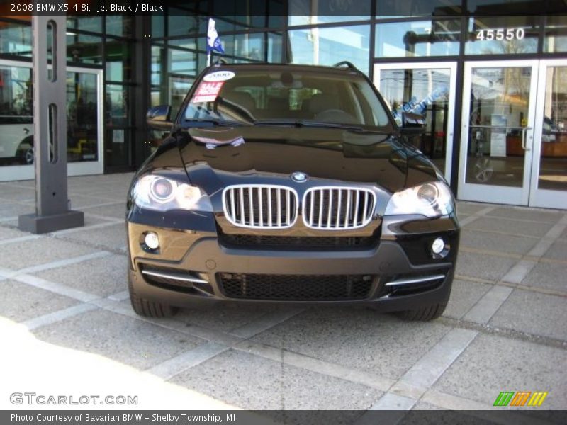 Jet Black / Black 2008 BMW X5 4.8i