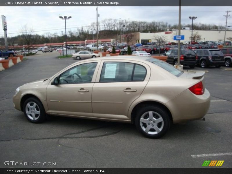Sandstone Metallic / Neutral Beige 2007 Chevrolet Cobalt LS Sedan