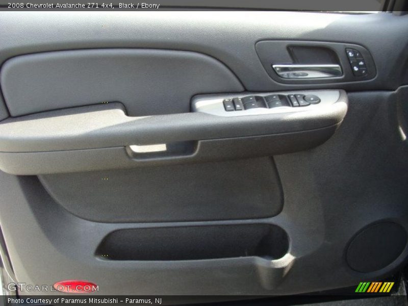 Black / Ebony 2008 Chevrolet Avalanche Z71 4x4