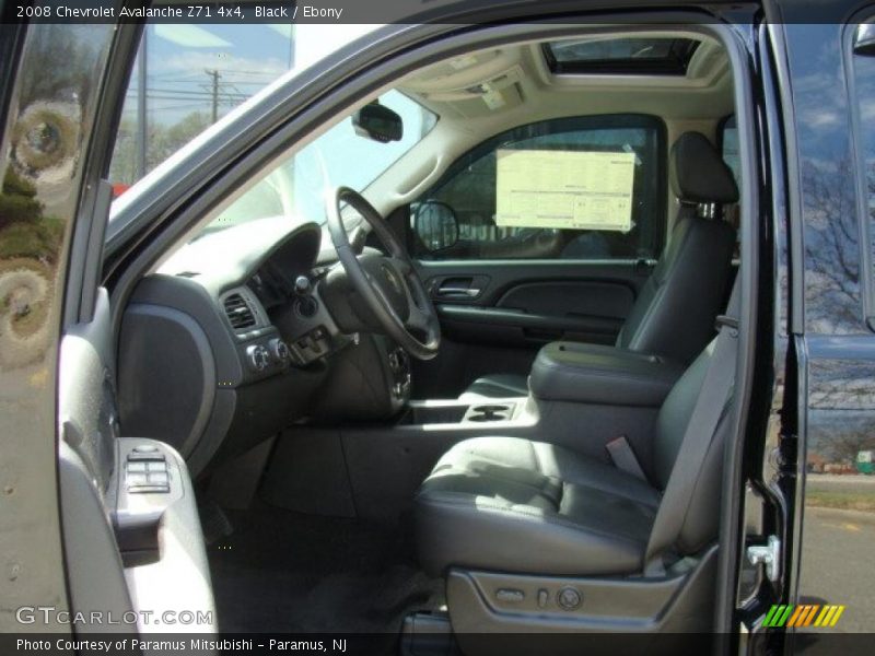 Black / Ebony 2008 Chevrolet Avalanche Z71 4x4