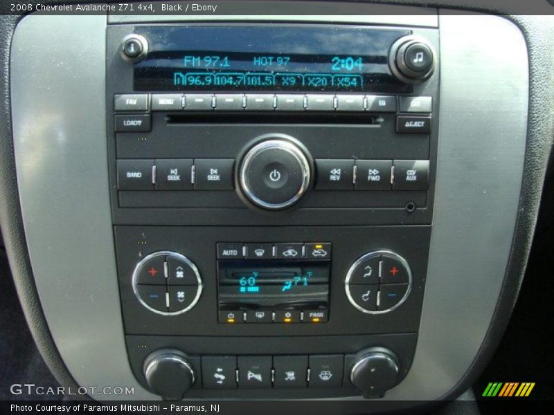 Black / Ebony 2008 Chevrolet Avalanche Z71 4x4