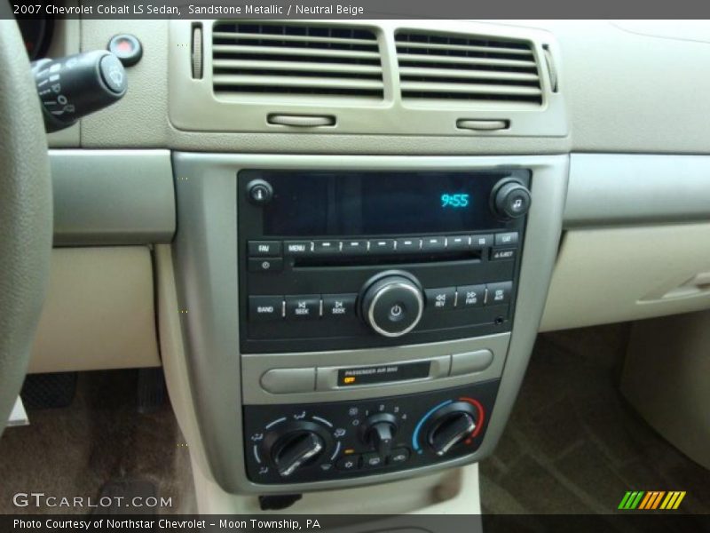 Sandstone Metallic / Neutral Beige 2007 Chevrolet Cobalt LS Sedan