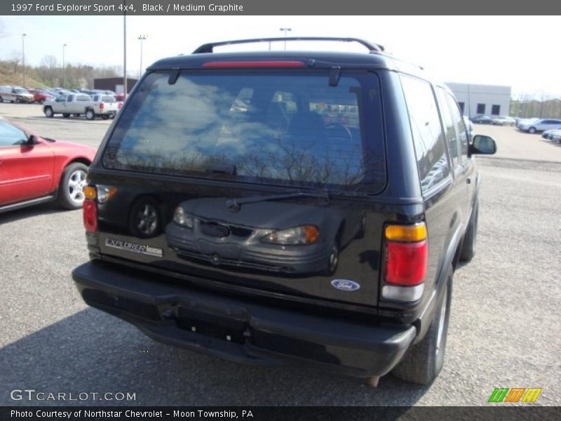 Black / Medium Graphite 1997 Ford Explorer Sport 4x4